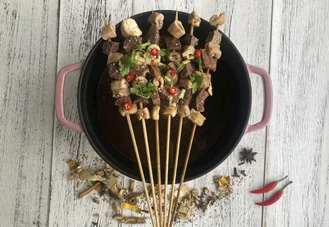 牛杂串图片 牛杂串图片