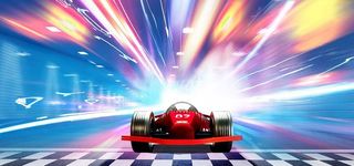 幻影赛车海报展架图片