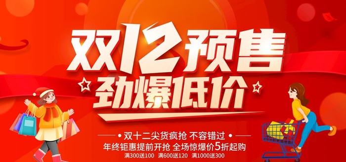 双12预售图片