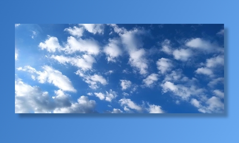 蓝天白云图片