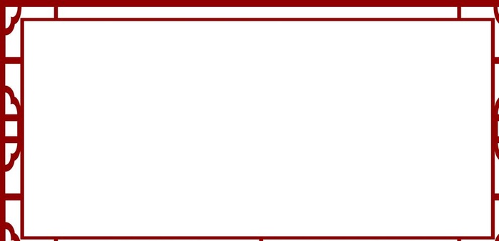 雕刻框图片cdr矢量模版下载
