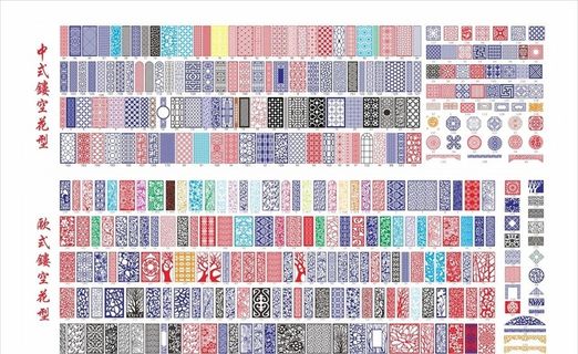 中式镂空花纹图片