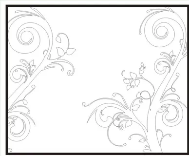 欧式枝条花纹图片 欧式枝条花纹图片