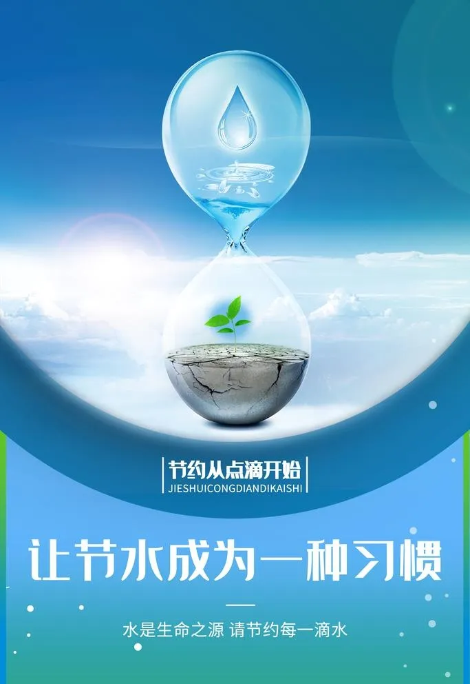 节约用水图片(1969x2953)