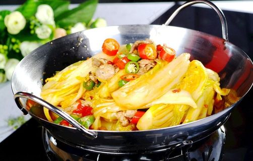 干锅娃娃菜图片 干锅娃娃菜图片