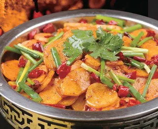 干锅土豆片图片