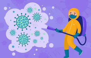 病毒细菌防护防疫图片