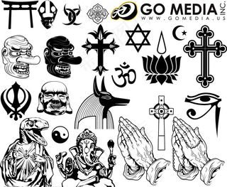 宗教相关矢量图片