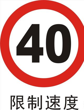 限制速度图片