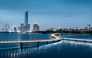 金水湾栈桥图片