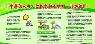 中暑急救小妙招图片