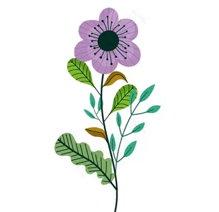 手绘花图片