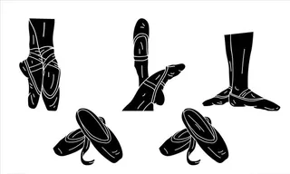 芭蕾舞双脚图片