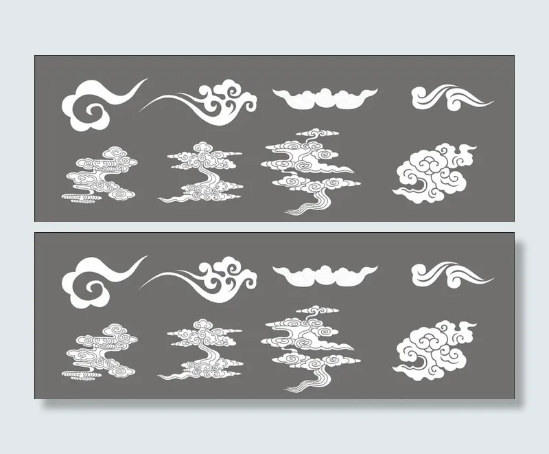 矢量祥云素材图片cdr矢量模版下载
