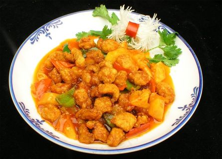 菠萝咕咾肉图片 菠萝咕咾肉图片
