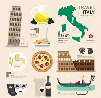 意大利文化元素图片