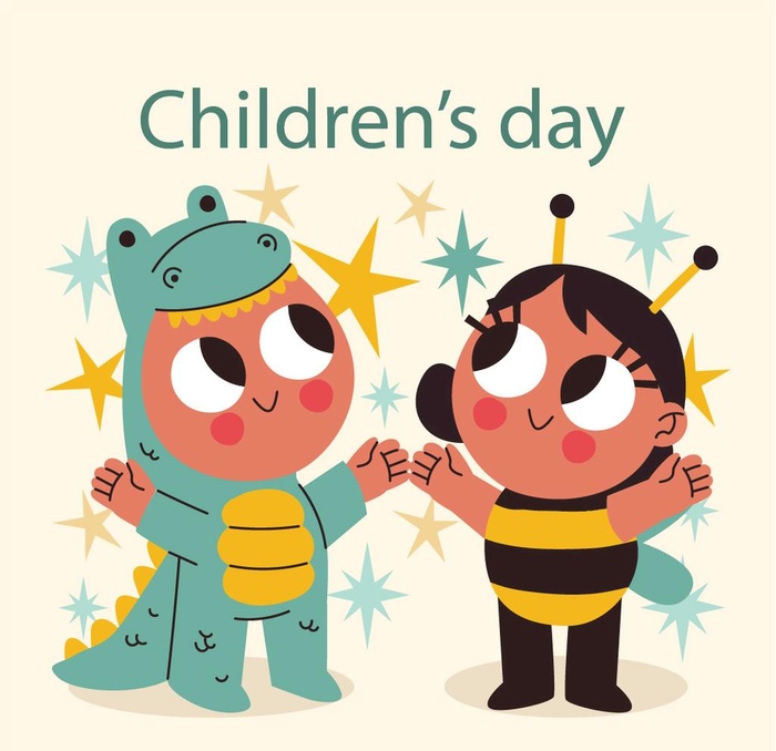 卡通儿童插画图片