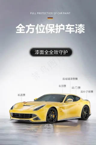 隐形车衣海报图片