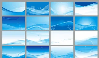 蓝色纯色渐变背景图底图展板图片