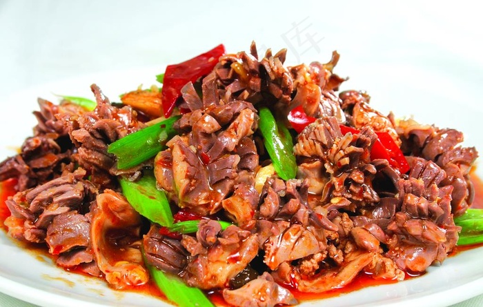泡椒鸡杂图片