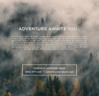 森系文艺欧美风英文海报图片