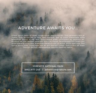 森系文艺欧美风英文海报图片