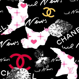 大牌数码印花图片