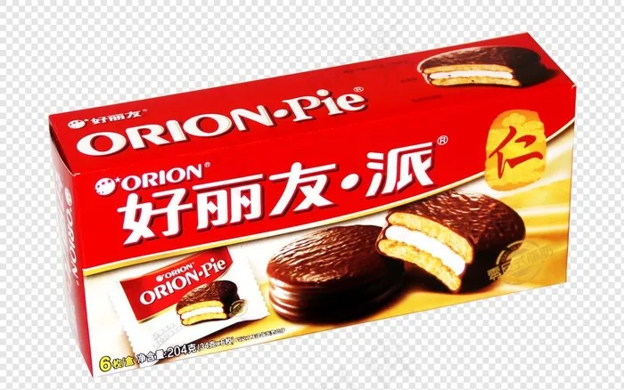 好丽友蛋黄派图片psd模版下载