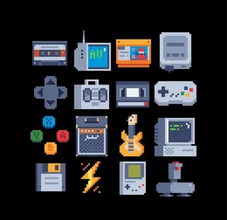 像素画游戏小图标图片