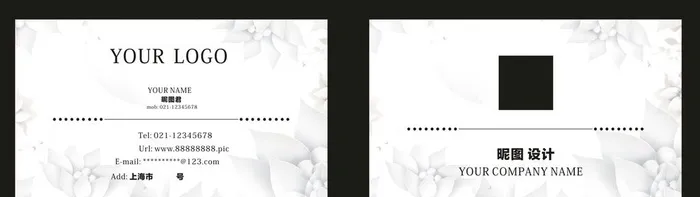 简约名片图片cdr矢量模版下载