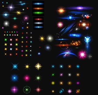 光效光晕炫光图片