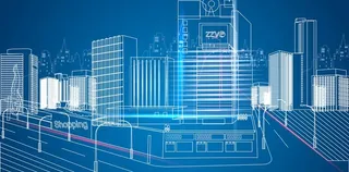 城市科技线条图片