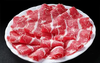 火锅配菜肥牛皇家小牛排图片