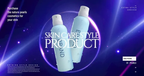 化妆品海报图片