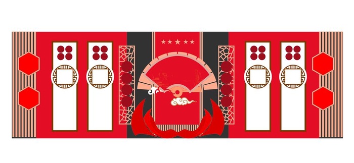 党建文化墙图片