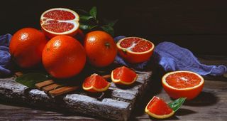 新鲜的水果橙子图片