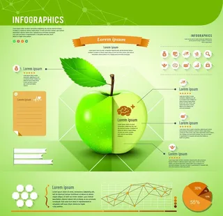 生态信息图表图片