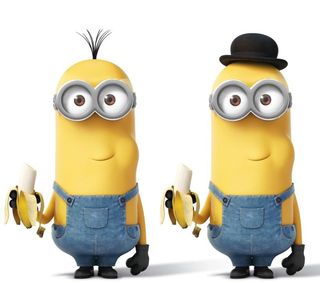 小黄人大眼萌高清分层图图片