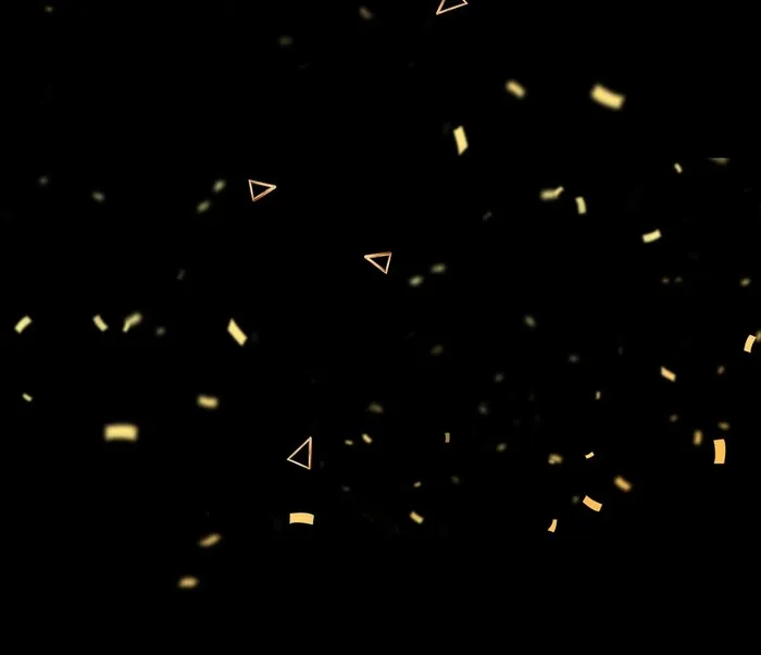 礼花金点飞溅氛围金属热闹奢华图片psd模版下载