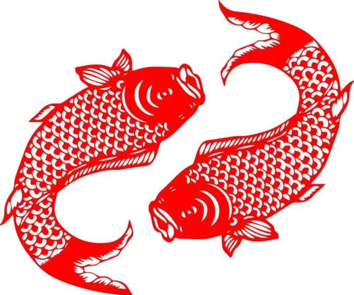 红鲤鱼图片eps,ai矢量模版下载