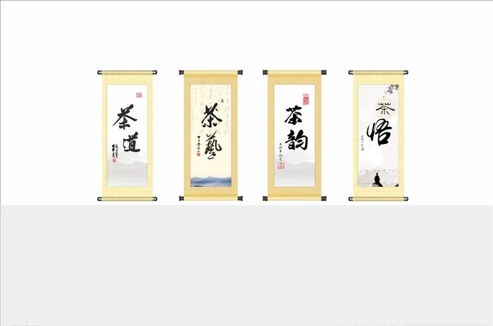 茶文化牌图片cdr矢量模版下载