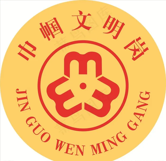 巾帼文明岗图片cdr矢量模版下载