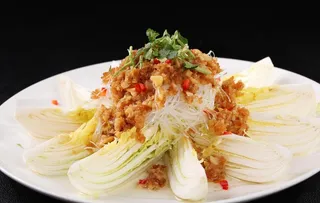 金蒜银丝娃娃菜图片