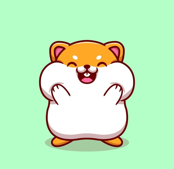 可爱卡通仓鼠图片
