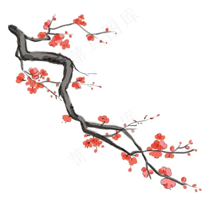 梅花素材 图片psd模版下载