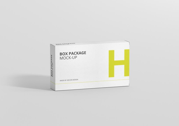 纸盒药盒包装vi样机效果图贴图图片