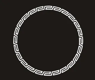 圆形装饰花纹图片