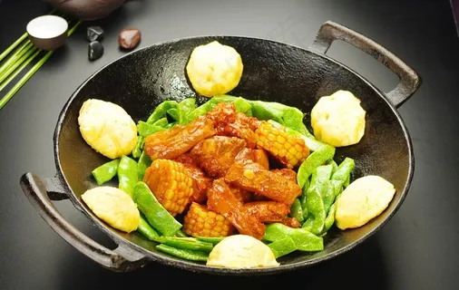 排骨豆角小玉米图片 排骨豆角小玉米图片
