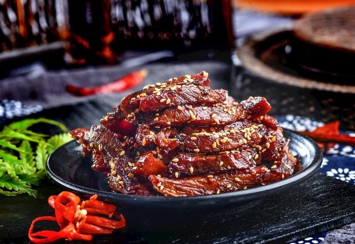 牛肉干图片