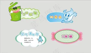 卡通标识标牌图片
